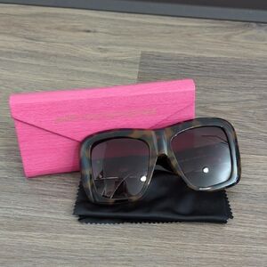 HAPPY TO SIT ON YOUR FACE - CANDY Tortoise Brown Sunglasses